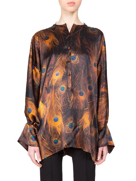 givenchy peacock blouse|Givenchy Blouses for Women .